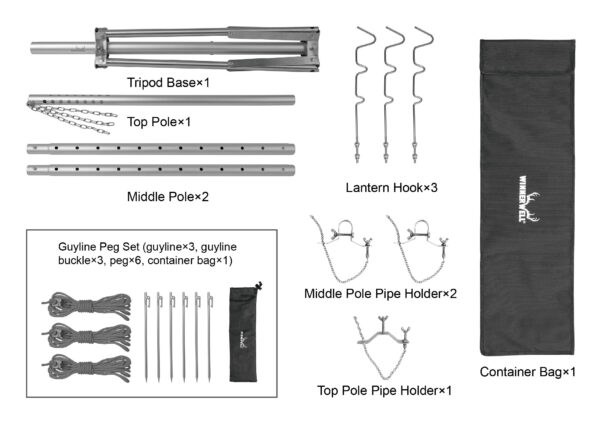 Winnerwell® Lantern & Pipe Stands SKU 910456 - Image 2