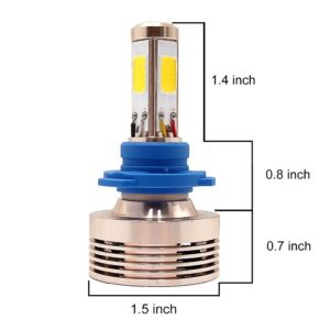 9005LED4S - 9005 4-Sided LED Headlight Conversion Kit - Projector Compliant