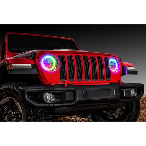 1214-333 - Jeep Wrangler JL 2018-2019 ORACLE LED Waterproof Halo Kit