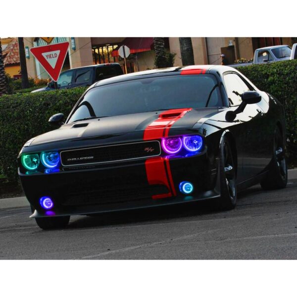 1292-334 - Dodge Challenger 2008-2014 ORACLE LED Waterproof Halo Kit