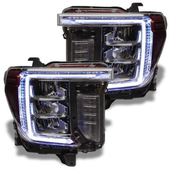 1451-333 - 2020-2021 GMC Sierra 2500/3500 HD ORACLE ColorSHIFT RGB+W Headlight DRL Upgrade