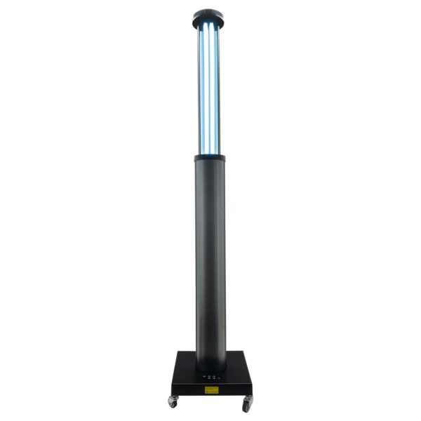 150W-UV-C - 150W UV-C Automatic Telescoping Mobile Room Disinfection Device with Ozone Sanitizer