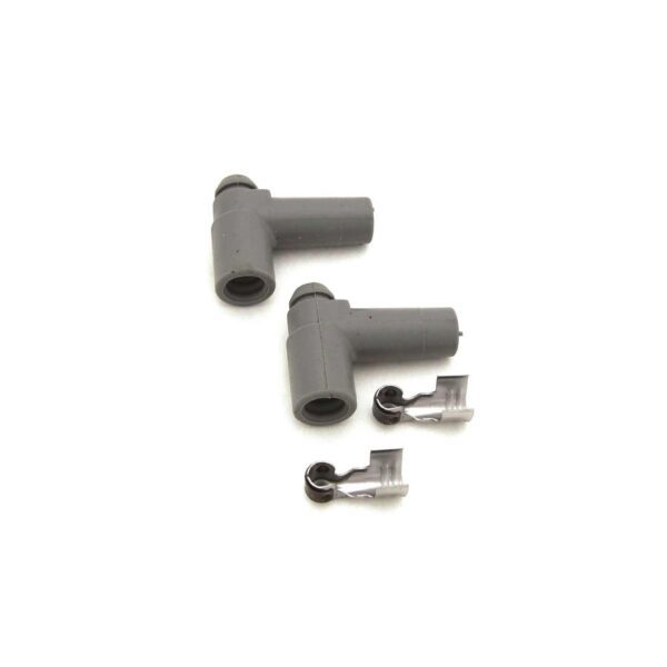 2 Pack of 90 Degree HEI Spak Plug Boots and Terminals