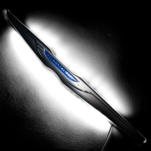 3019-001 - Chrysler Illuminated LED Sleek Wing - White