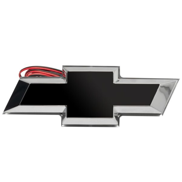 3032-001 - Illuminated Bowtie - Gloss Black Center - Dual Intensity - White