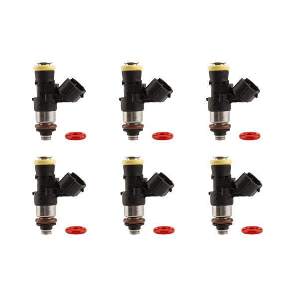 Precision-Flow LS3/LS7 Profile 242 lb/hr High–Impedance Injectors - Set of 6