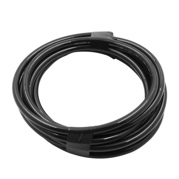 10 FEET OF 1/4 in. BLACK NYLON TUBING