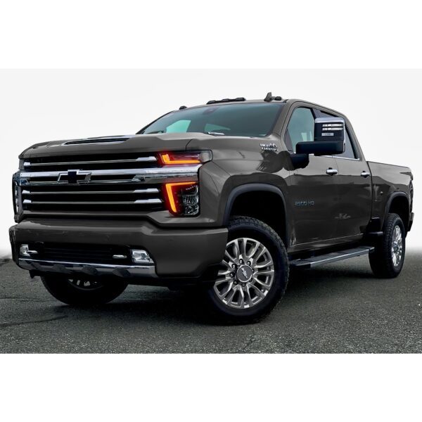 1452-334 - 2020-2021 Chevrolet Silverado HD 2500/3500 ColorSHIFT RGB+W Headlight DRL Upgrade Kit