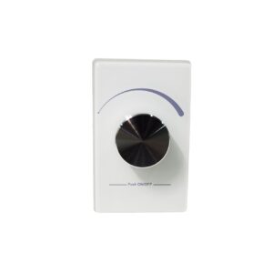 RS2836RDIM(US) - 1-Zone Wall-Mount Rotary Dimmer(forPart # RS1009CS7 - Sold Separately)