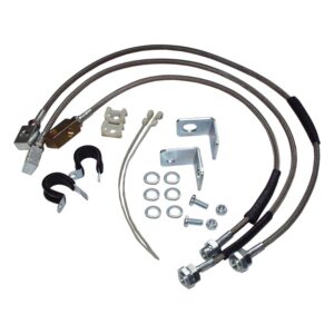 RT Off-Road - Stainless Stainless Stainless Steel Brake Hose Kit