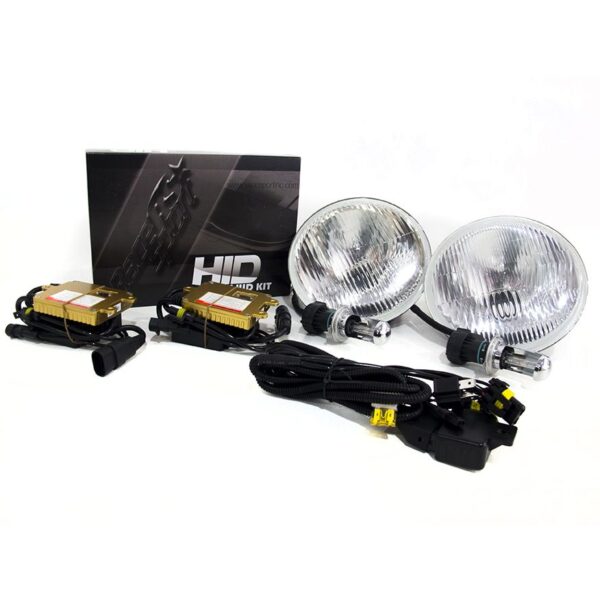 VS-JEEP0006-8K - 2000-2006 Wrangler HID Kit & 7in Lenses H4 Vehicle Specific HID Kit w/ All Parts