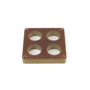 Canton 85-210 Phenolic Carburetor Spacer For 4500 Holley 4 Hole 1 Inch