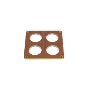 Canton 85-214 Phenolic Carburetor Spacer For 4500 Holley 4 Hole 1/4 Inch