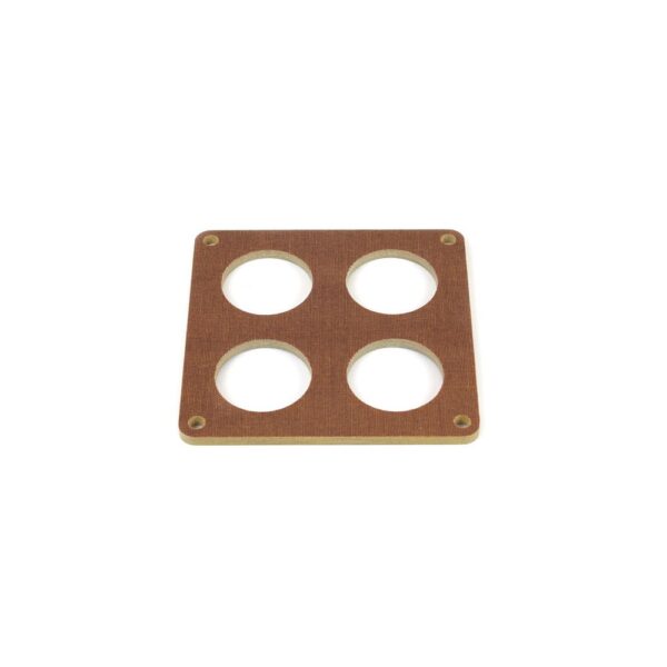 Canton 85-214 Phenolic Carburetor Spacer For 4500 Holley 4 Hole 1/4 Inch