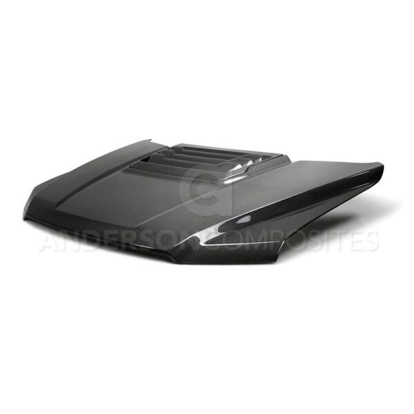 Anderson Composites, AC-HD17FDRA-OE, Type-OE carbon fiber hood for 2017-2020 Ford Raptor