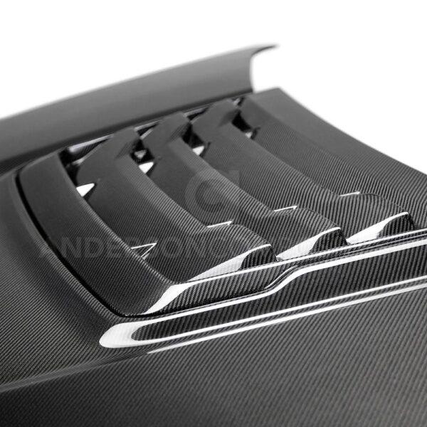 Anderson Composites, AC-HD17FDRA-OE, Type-OE carbon fiber hood for 2017-2020 Ford Raptor