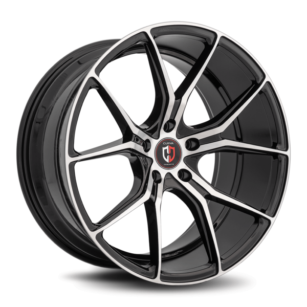 C42 20x10 5x120 38 72.56 Gloss Black Machine Face