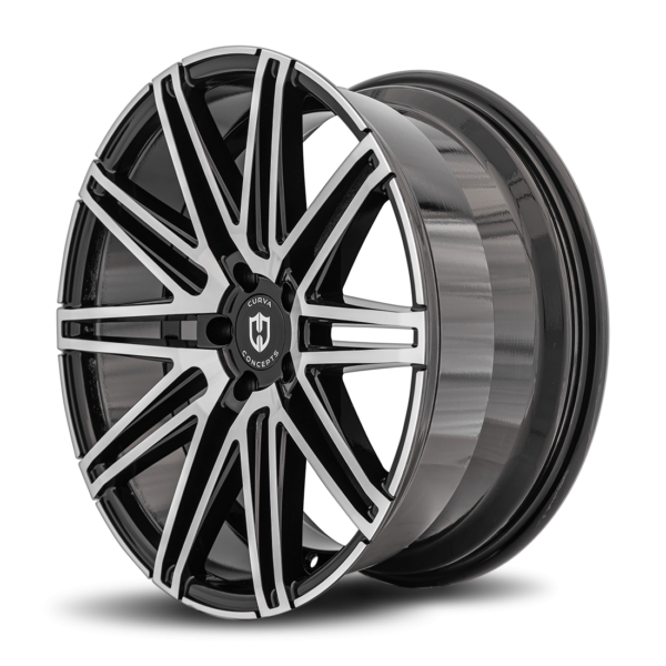 C48 20x9 Blank 35 73.1 Gloss Black Machine Face