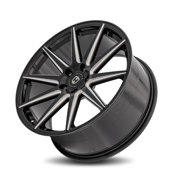 C49 22x10.5 Blank 40 73.1 Gloss Black Milled