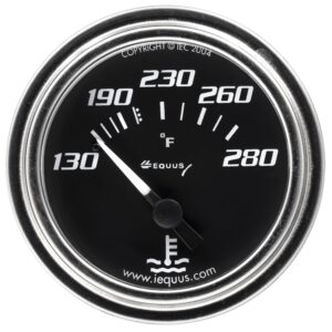 2 in. Chrome Mechanical Water Temperature Gauge