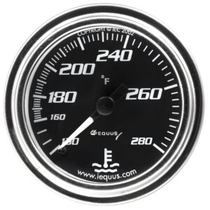 2 in. Chrome Mechanical Water Temperature Gauge