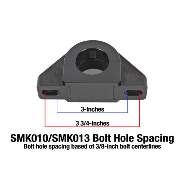 Sway Bar Mount, Billet Alum Mount, 1.375 Inch Poly Bushings