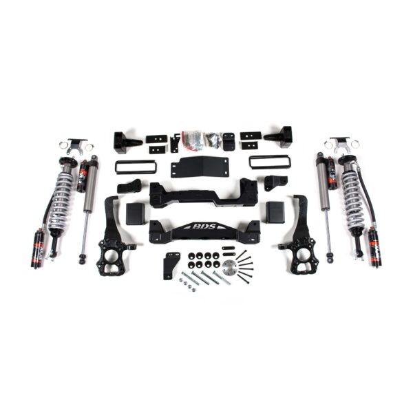 4 Inch Lift Kit - FOX 2.5 Performance Elite Coil-Over - Ford F150 (15-20) 4WD