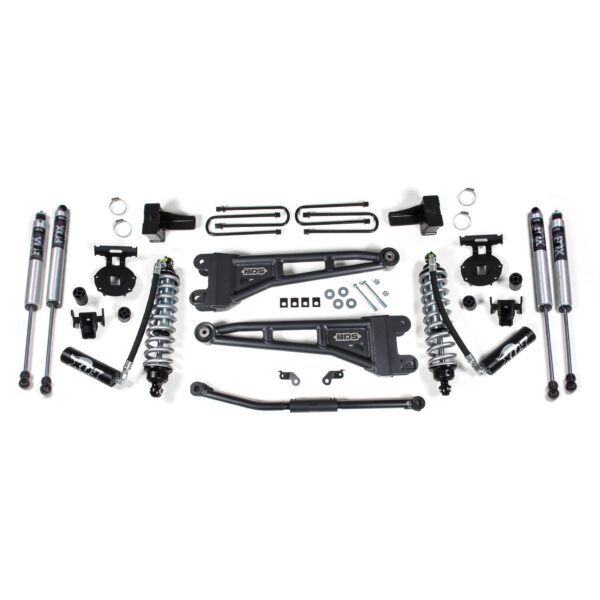 2.5 Inch Lift Kit w/ Radius Arm - FOX 2.5 Coil-Over Conversion - Ford F250/F350 Super Duty (11-16) 4WD - Diesel