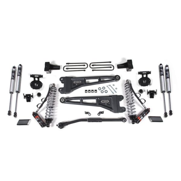 2.5 Inch Lift Kit w/ Radius Arm - FOX 2.5 Performance Elite Coil-Over Conversion - Ford F250/F350 Super Duty (17-19) 4WD - Diesel