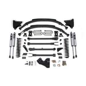 4 Inch Lift Kit w/ 4-Link - Ford F250/F350 Super Duty (05-07) 4WD - Diesel