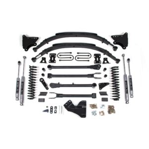 4 Inch Lift Kit w/ 4-Link - Ford F250/F350 Super Duty (11-16) 4WD - Diesel