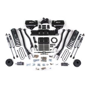 4 Inch Lift Kit w/ 4-Link - Ram 3500 w/ Rear Air Ride (19-23) 4WD - Diesel