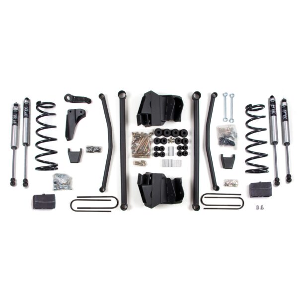 4 Inch Lift Kit - Long Arm - Dodge Ram 2500 Power Wagon (05-07) 4WD - Gas