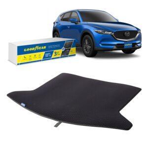 Goodyear Custom Fit Cargo Mat Liner for Mazda CX-5 2017-2021 - Heavy Duty Trunk Liner, Dimond Shape, Luggage with Waterproof, Liquid & Dirt Trapping Technology - Anti-Slip Cargo Liner - GY004527