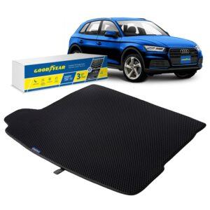 Goodyear Custom Fit Cargo Mat Liner for Audi Q5 2018-2021 - Heavy Duty Trunk Liner, Dimond Shape,Luggage with Waterproof,Liquid & Dirt Trapping Technology - Anti-Slip Cargo Liner - GY004530