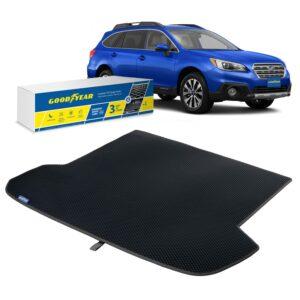 Goodyear Custom Fit Cargo Mat Liner for Subaru Outback 2015-2019 - Heavy Duty Trunk Liner, Dimond Shape,Luggage with Waterproof,Liquid & Dirt Trapping Technology - Anti-Slip Cargo Liner - GY004536
