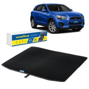 Goodyear Custom Fit Cargo Mat Liner for Mitsubishi Outlander Sport 2011-2021 - Heavy Duty Trunk Liner,Dimond Shape,Luggage with Waterproof,Liquid Trapping Technology - Anti-Slip Cargo Liner - GY004582