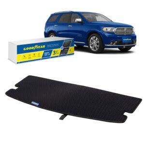 Goodyear Custom Fit Cargo Mat Liner for Dodge Durango 2011-2020 - Heavy Duty Trunk Liner, Dimond Shape, Luggage with Waterproof, Liquid & Dirt Trapping Technology - Anti-Slip Cargo Liner - GY004594