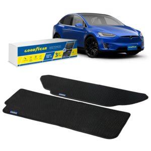 Goodyear Custom Fit Cargo Mat Liner for Tesla Model X 2016-2020 - Heavy Duty Trunk Liner, Dimond Shape, Luggage with Waterproof, Liquid & Dirt Trapping Technology - Anti-Slip Cargo Liner - GY004606