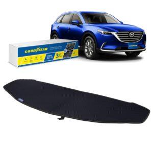 Goodyear Custom Fit Cargo Mat Liner for Mazda CX-9 2016-2021 - Heavy Duty Trunk Liner,Diamond Shape, Luggage with Waterproof, Liquid & Dirt Trapping Technology - Anti-Slip Cargo Liner - GY004655