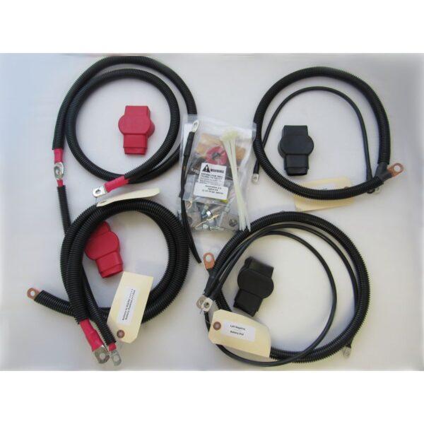 Dodge Battery Cable Kit for Gen 2.5 (1998.5 - 2002), 2/0 #788