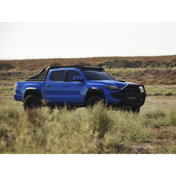 Armordillo 2015-2023 Ford F-150 Super Crew FX Running Board w/ LED - Matte Black