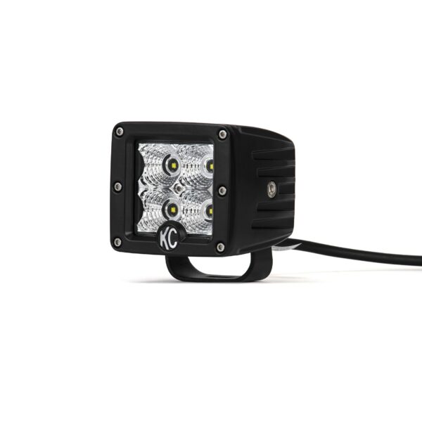 KC Hilites 3 in C-Series C3 LED - Single Light - 12W Flood Beam