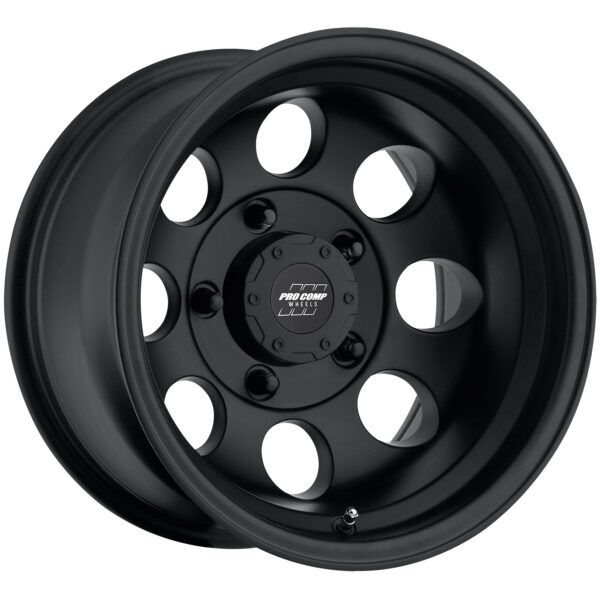 Vintage Matte Black 15x10 5x4.5 3.625BS Offset -47mm Cap P/N 8327041