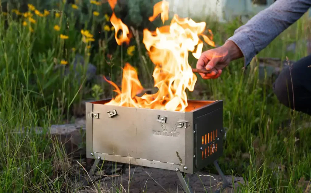 Fastfold Titanium Stove - Best BBQ Devices for Summer: Winnerwell Gear You’ll Love