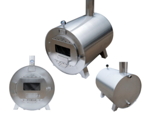 Winnerwell® Wood Burn Stainless Steel XL-sized Hot Tub and Pool Water Heater