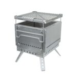 Winnerwell® Secondary Combustion Portable Grill Firepit SKU 910251