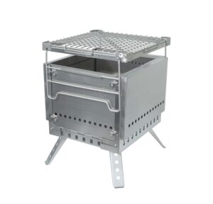 Winnerwell® Secondary Combustion Portable Grill Firepit SKU 910251