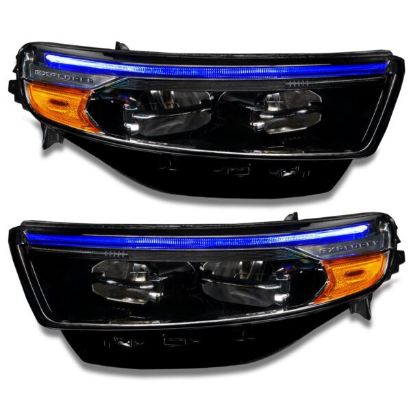 ORACLE Lighting 2020-2022 Ford Explorer ColorSHIFT RGB Headlight DRL Upgrade Kit