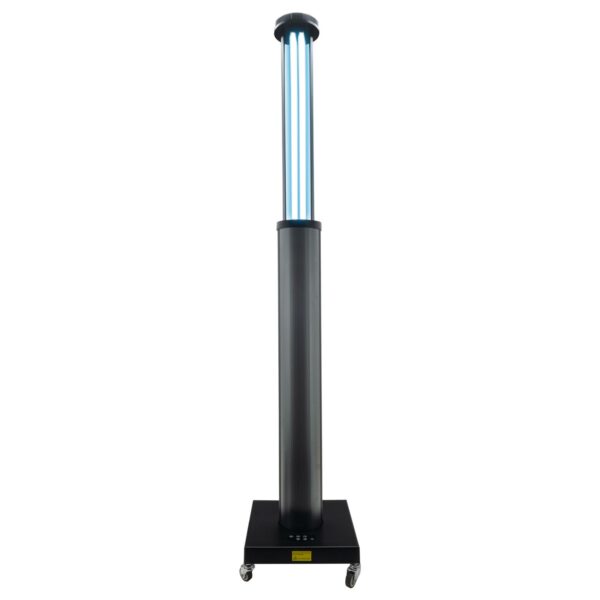 150W-UV-C - 150W UV-C Automatic Telescoping Mobile Room Disinfection Device with Ozone Sanitizer